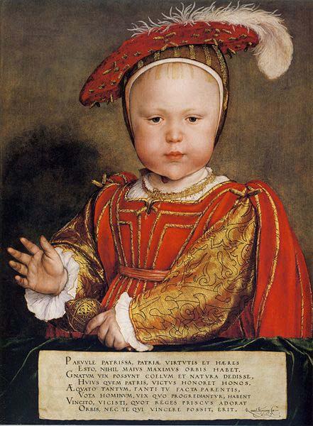 Hans holbein the younger Portrait of Edward VI as a Child China oil painting art